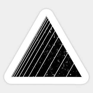 Scaling Triangles Sticker